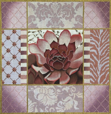 1030b Pastel Aloe Collage