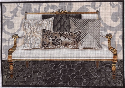 1075d Platinum  Couch