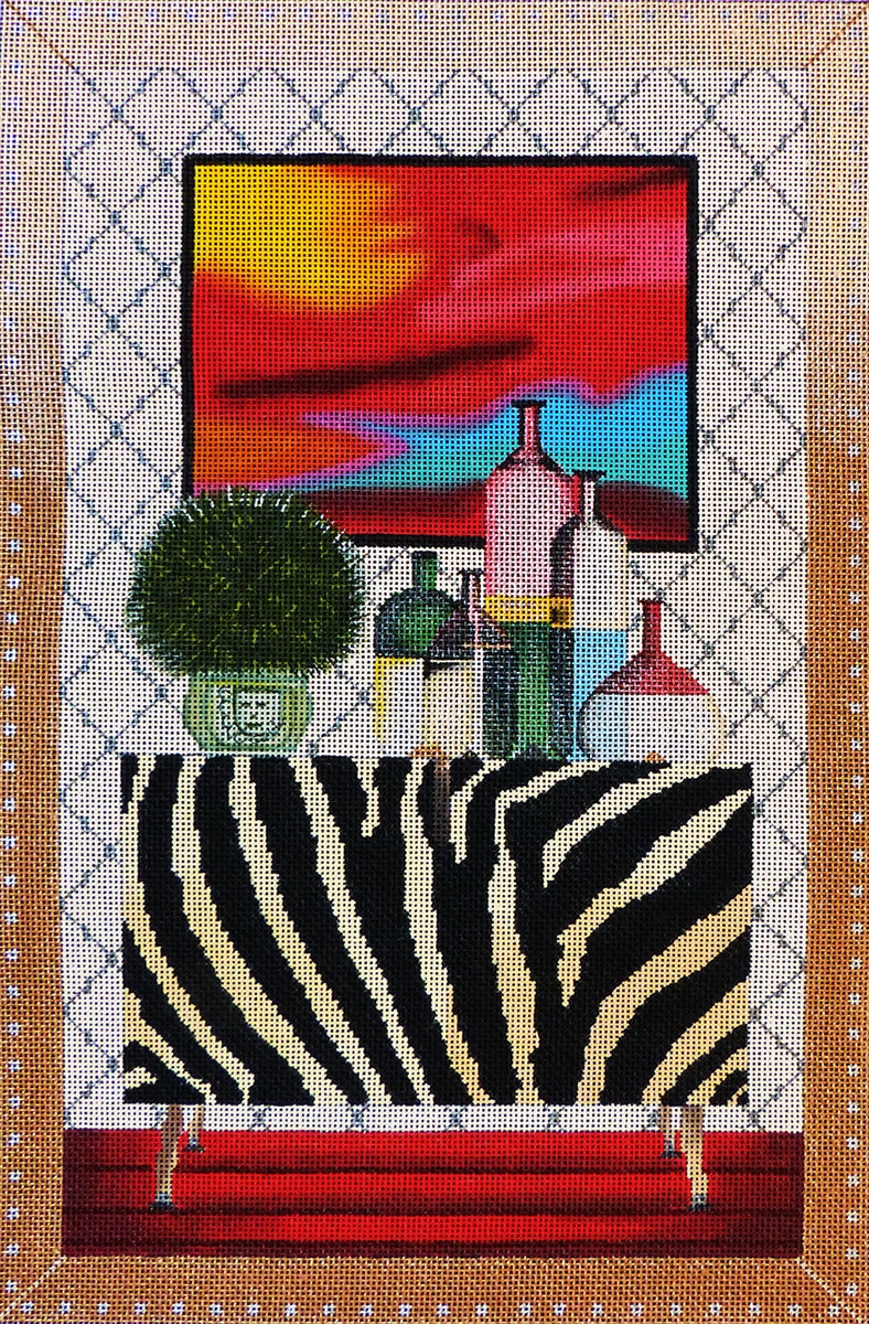 1079e Zebra Credenza