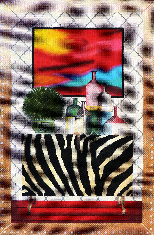1079e Zebra Credenza