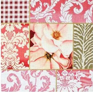 953 Pink Rose Collage #2