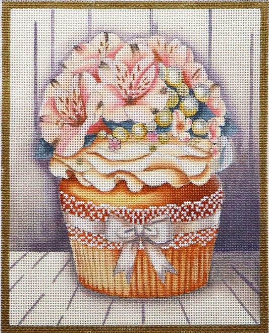 CUP-3 Floral Pearl Cupcake