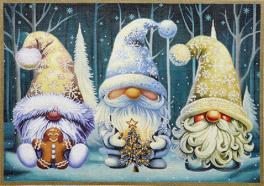 GN-4 White Christmas Gnomes