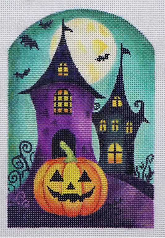 HAL-2f Haunted House 2 Ornament