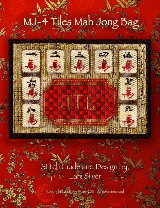 MJ-4 Red Tiles Mah Jongg Stitch Guide