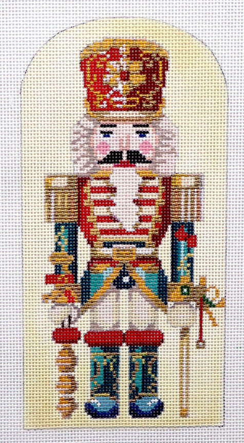 NC-6d Jeweltone Nutcracker Ornament