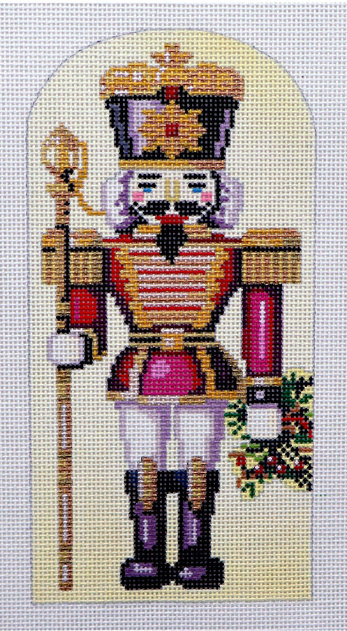 NC-6f Rose Nutcracker Ornament