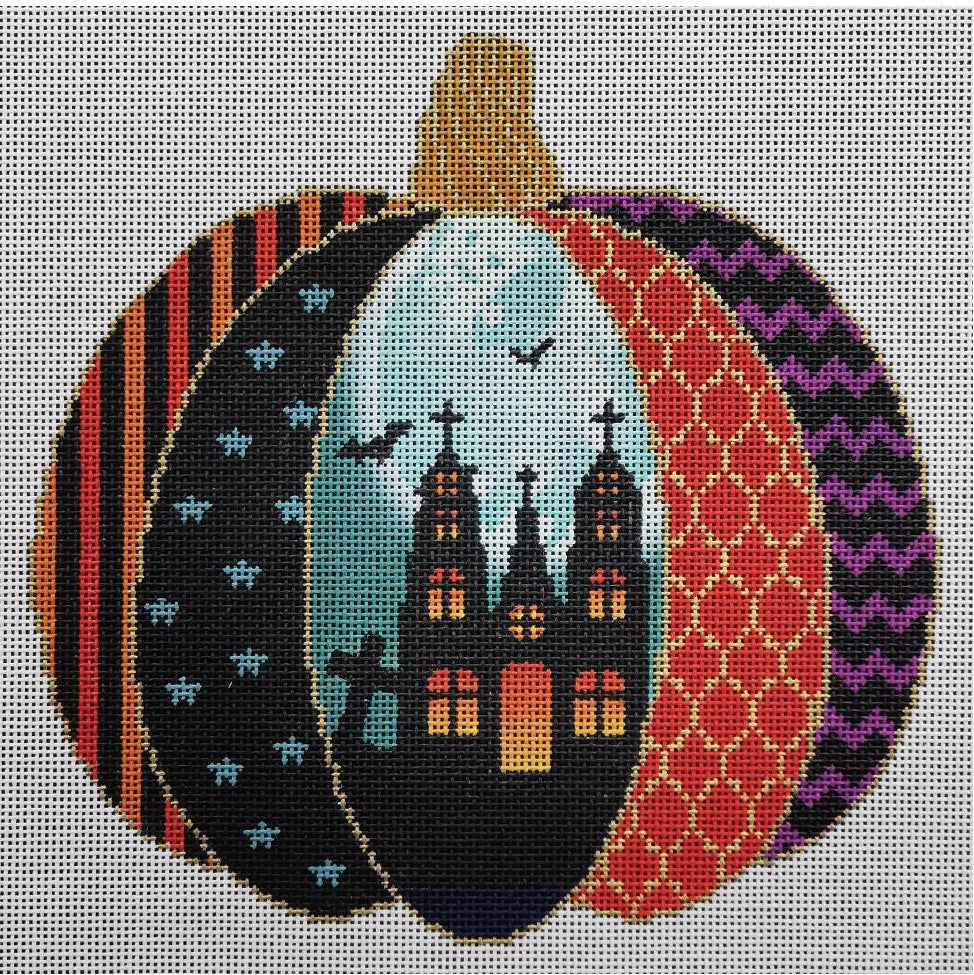 P-3 Haunted House Pumpkin