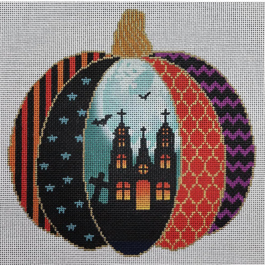 P-3 Haunted House Pumpkin
